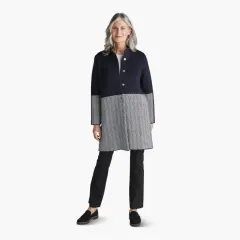 The Genuine Irish Herringbone Sweater Coat