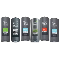 6-Pack: Dove Body Wash Shower Gel for Men