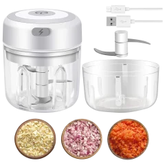 Cheer Collection Electric Mini Garlic Chopper