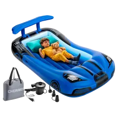 Cherimor Twin Race Car Air Mattress for Children
