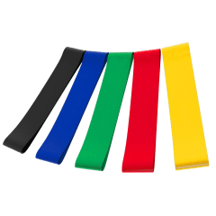 Paquete de 5: Extreme Fit Bandas de Resistencia Mini Precision para Ejercicio y Entrenamiento