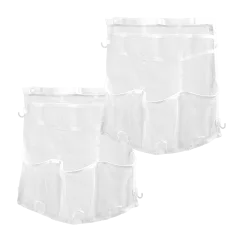 2-Pack: Casa Via Hanging Mesh Shower Organizer