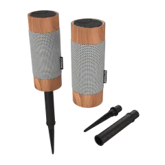 2-Pack: Kitsound Diggit2 Weatherproof Stereo Speakers