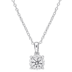 The Lab-Grown Diamond Solitaire Pendant