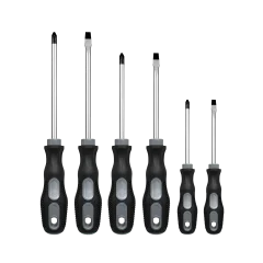 WorkSpace Pro Grip 6-Piece Screwdriver Set