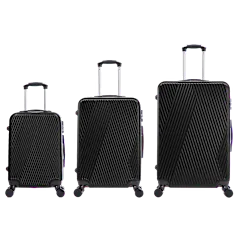 TUCCI Italy Colpi 3-Piece Hardside Luggage Set