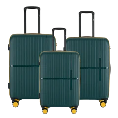Mirage Luggage GALA 3-Piece Hardshell Dual Spinner Luggage Set
