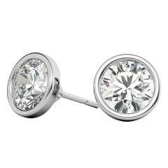 The Martini Stud Diamond Earrings