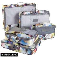 Triforce 5-Piece Printed Packing Cube Set
