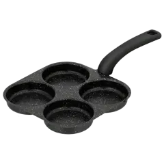 Krediz Cast Iron Egg Boiler & Non-Stick Frying Pan