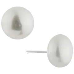 Ice by Jardin Aretes Tipo Stud De Perla De Agua Dulce De 11mm