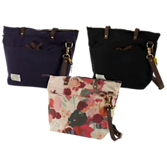 The Everyday Structured Nylon And Leather Tote