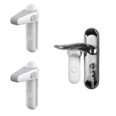 2-Pack: Titan Child & Pet Door Lever Safety Protection Lock
