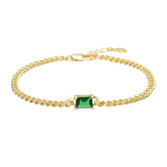 The Pop of Green Bracelet