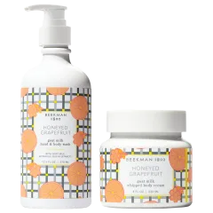 Beekman 1802 Honeyed Grapefruit 2-Piece Body Wash & Whipped Body Cream Set