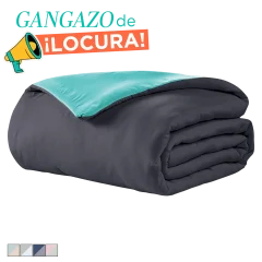Ella Jayne Juego de Edredón Reversible Liviano con Alternativa al Plumón