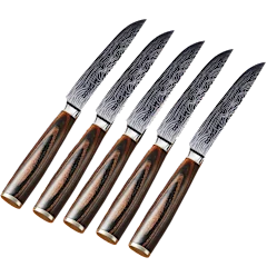 The Straight-Edge Steak Knife Set