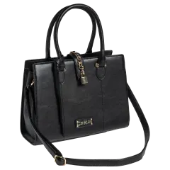Cee Klein Satchel Handbag with Top Zipper