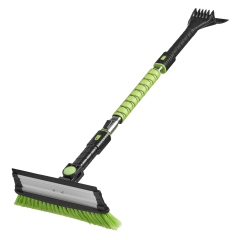iHOM Telescopic 36-Inch Snow Brush and Ice Scrapers
