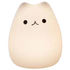 Infinite Basics Color Changing Soft Silicone Cat Night Light