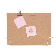 Multitasky Standing Cork Bulletin Board