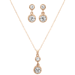 Saffron Necklace & Earrings Set