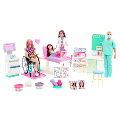The Barbie Careers Medical Care Playset