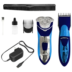 iBasics Rechargeable Clipper & Washable Electric Shaver