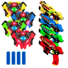 The Interactive Laser Tag Game with Vests and Blasters