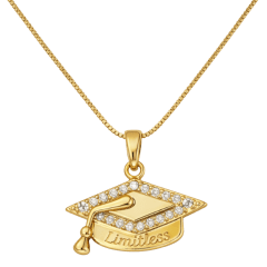 Hollywood Sensation Alessandra Limitless Graduation Cap Pendant Necklace