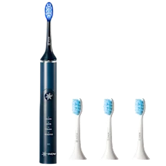 SNOW LED Whitening Sonic Toothbrush with 4 Brush Heads