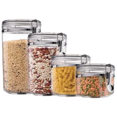 Kryllic 4-Piece Airtight Kitchen Canister Set