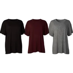 3-Pack: HUE Boyfriend Active Layer Tees