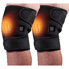 2-Pack: North American Wellness Heated Therapeutic Knee or Foot Wrap