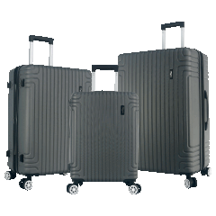 Olympia USA Valencia 3-Piece Expandable Hardside Spinner Set