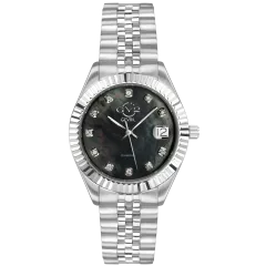 GV2 de Gevril Naples Reloj de Cuarzo Suizo con Diamantes para Mujer