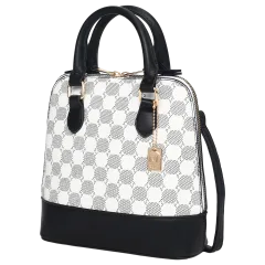 MKF Collection Marjorie Circular Print Satchel Bag by Mia K.