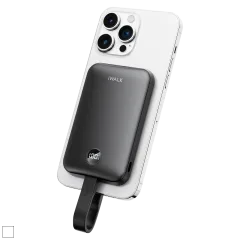 iWalk PowerHybrid 10000mAh Wireless Power Bank with USB-C and Lightning Cables