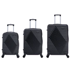 TUCCI Italy Travola 3-Piece Hardside Luggage Set