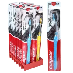 24-Pack: Colgate Super Flexi Charcoal Toothbrush