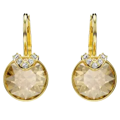 The Gold-Tone Swarovski Drop Earrings