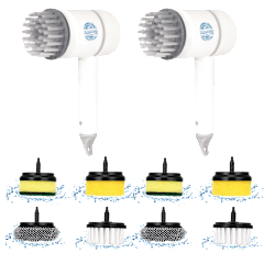 2-Pack: Tidy House Klean Spin Pro Scrubbers