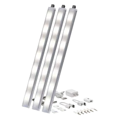 3-Pack: Infinite Basics Under Cabinet Light with 5 Ft USB & AC Wall Adapter