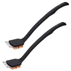 2-Pack: Fire And Flavor Nylon Grill Brush