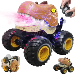 Opmind Kids Remote Control 2.4Ghz RC Dinosaur Monster Truck