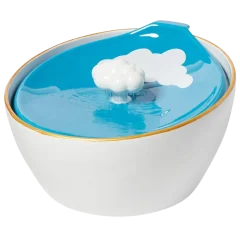 Frisco Ceramic Clouds Dog & Cat Fountain