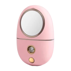 Mini Rociador Nano Facial Portátil Multitasky con Espejo