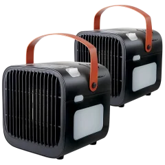 2-Pack: ThermaMist 2-in-1 Humidifying Space Heater