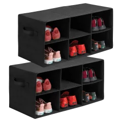 2-Pack: Zober Shoe Organizers
