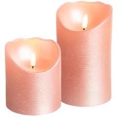 LightScapes 2-Piece Flameless LED Candle Set